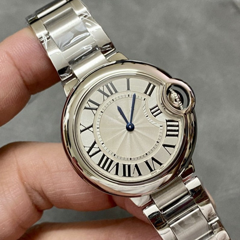 CARTIER BALLON BLEU 33MM STAINLESS STEEL QUARTZ