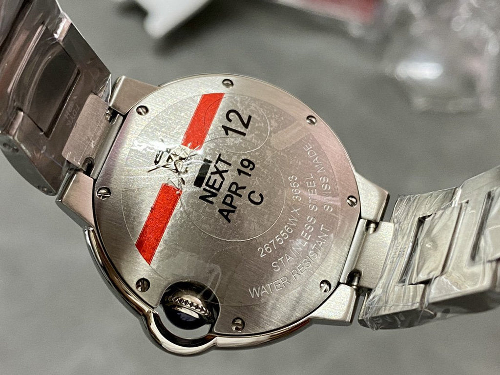 CARTIER BALLON BLEU 33MM STAINLESS STEEL QUARTZ