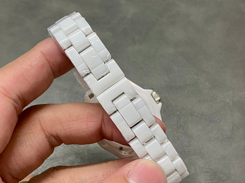 CHANEL J12 Automatic White Ceramic Black Numerals White Dial