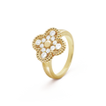 VCA CLOVER DIAMOND RING