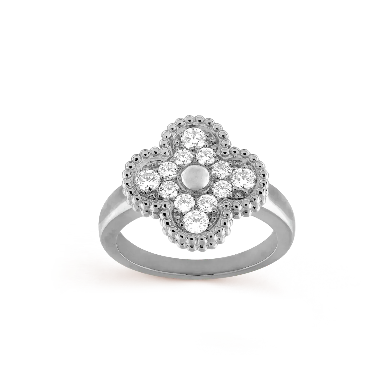 VCA CLOVER DIAMOND RING