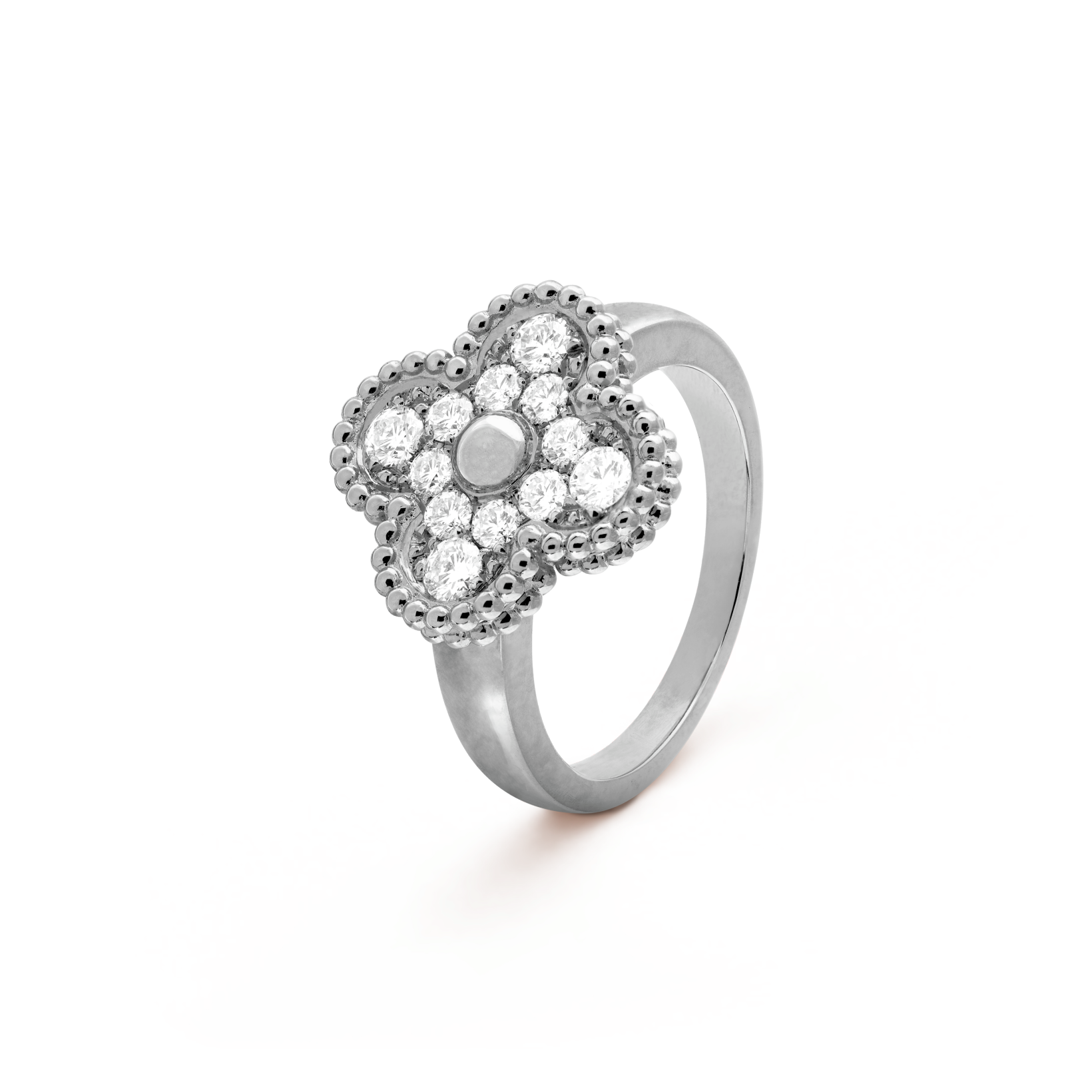 VCA CLOVER DIAMOND RING