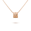 VCA PERLEE PEDANT NECKLACE GOLD / ROSE GOLD