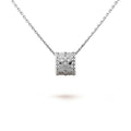 VCA PERLEE PEDANT SIVLER DIAMOND NECKLACE