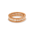 VCA PERLEE DIAMOND ROSE GOLD RING