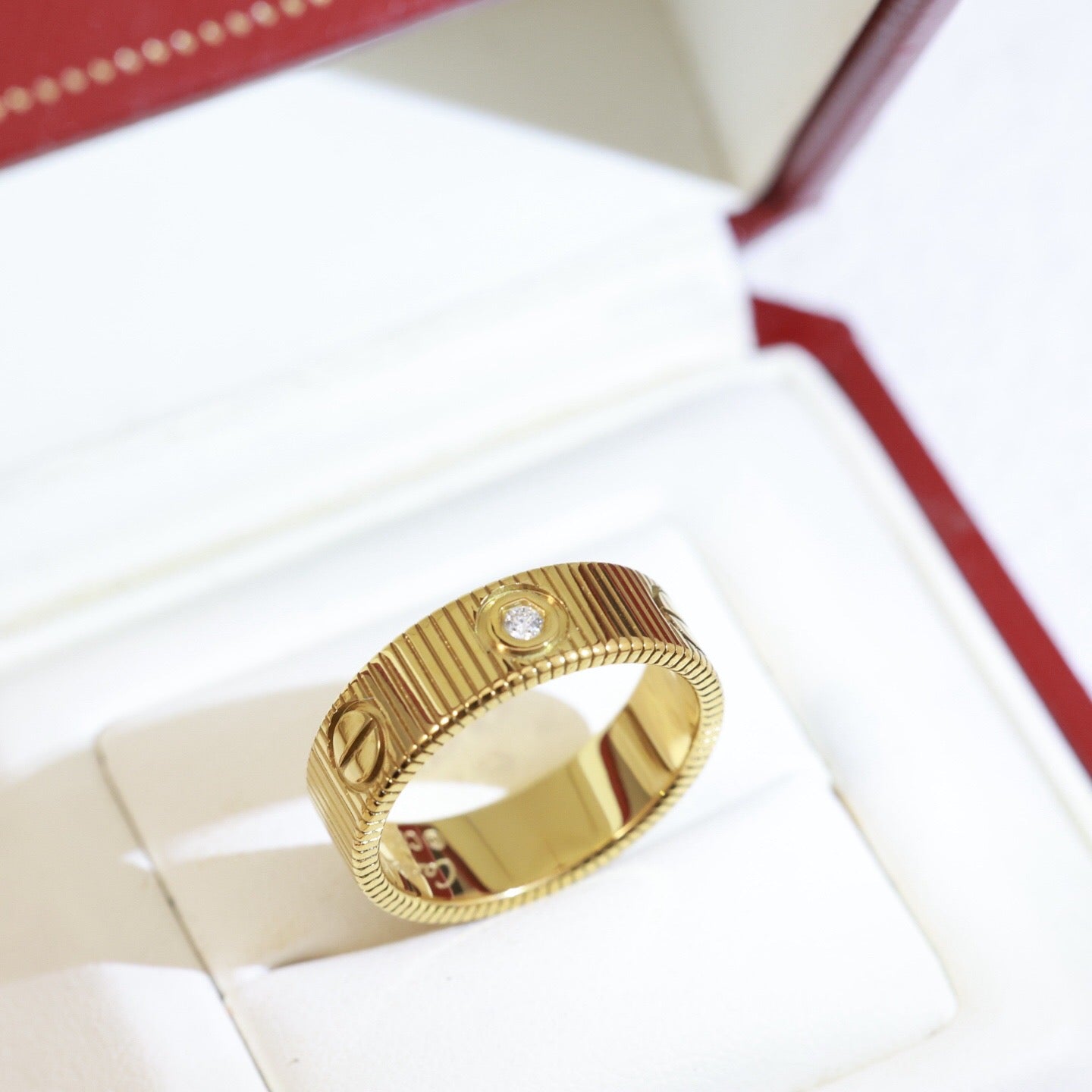 CARTIER LOVE UNLIMITED 3 DIAMONDS RING