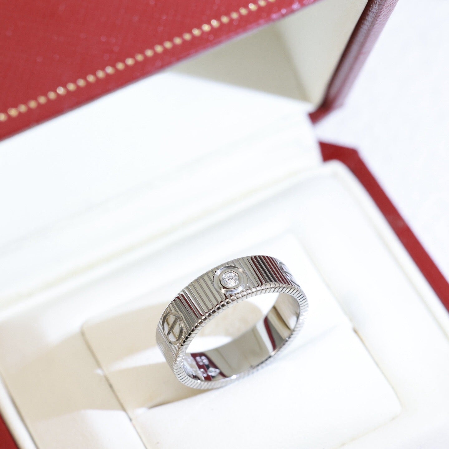 CARTIER LOVE UNLIMITED 3 DIAMONDS RING