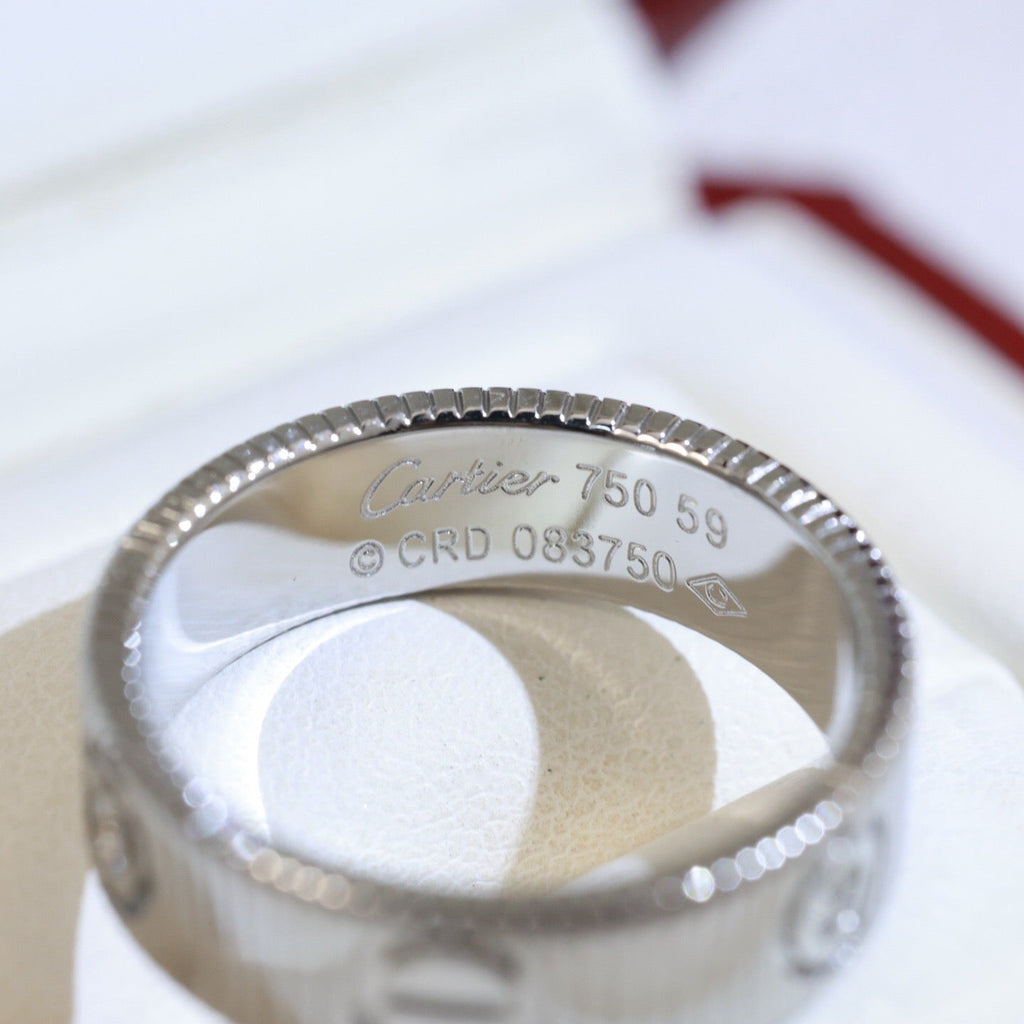 CARTIER LOVE UNLIMITED 3 DIAMONDS RING