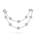 VCA CLOVER 20 MOTIFS DIAMOND SILVER