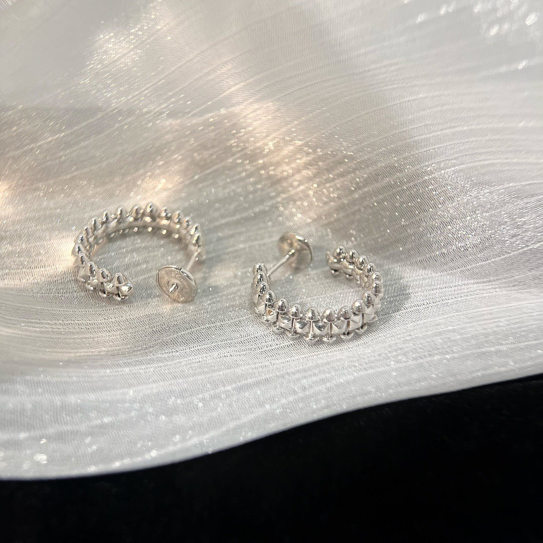 CARTIER CLASH SMALL HOOP EARRINGS