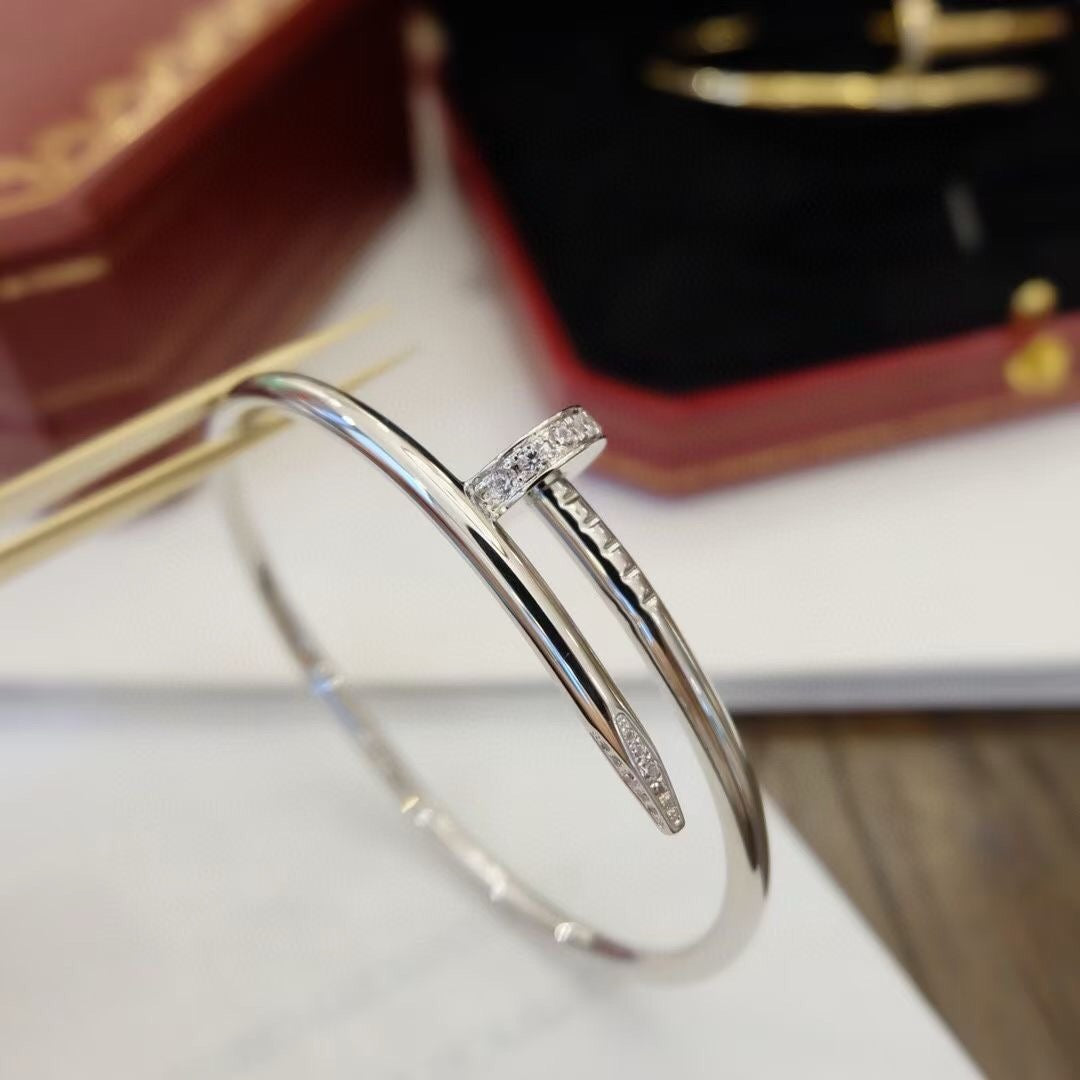 CARTIER JUSTE BRACELET 3.5MM DIAMONDS