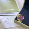 VCA CLOVER PURPLE VIOLET RING