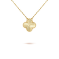VCA CLOVER 15MM LASER NECKLACE