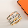 HERMES HM KELLY BLUE GREEN BRACELET