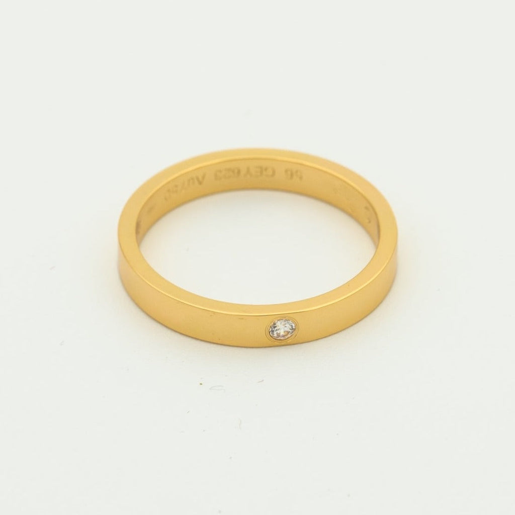 CARTIER LOVE RING 4MM 1 DIAMOND