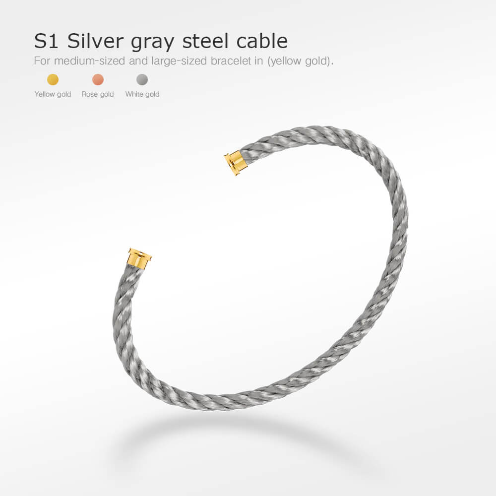 FRED FORCE SERIES BRACELET CABLES 50 CHOICES (DIY SELECTION)