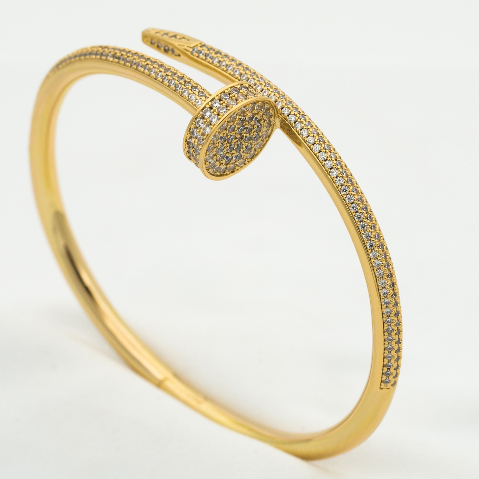 CARTIER JUSTE BRACELET 3.5MM ALL DIAMONDS