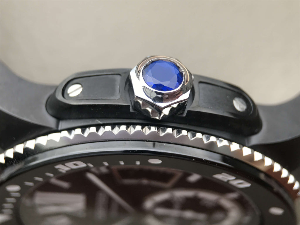 CARTIER CALIBRE DIVER 42 AUTOMATIC BLACK CASE STEEL BEZEL