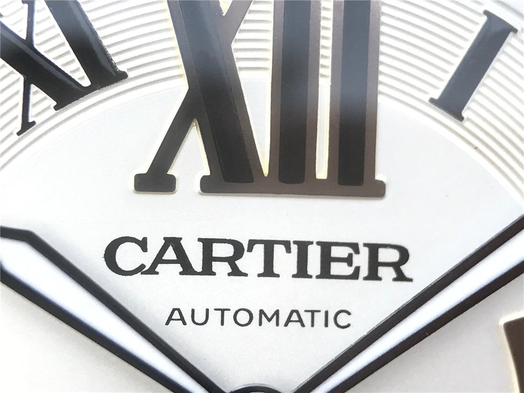 CARTIER CALIBRE DIVER 42 AUTOMATIC STEEL CASE WHITE DIAL