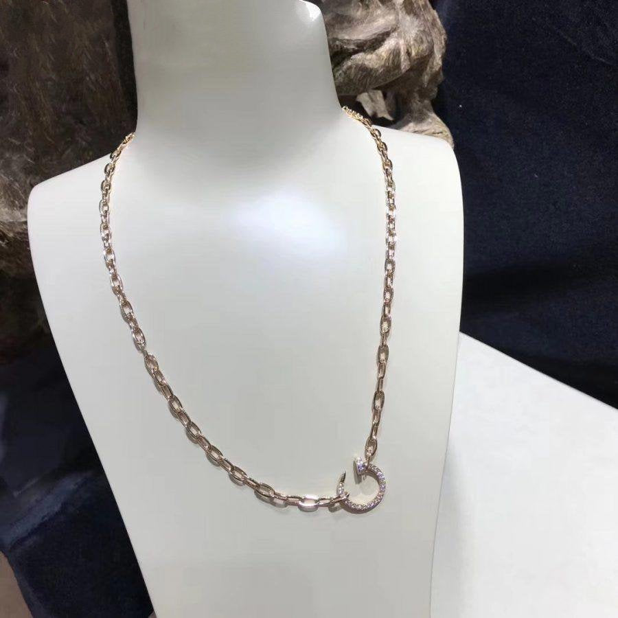 CARTIER JUSTE NECKLACE DIAMONDS