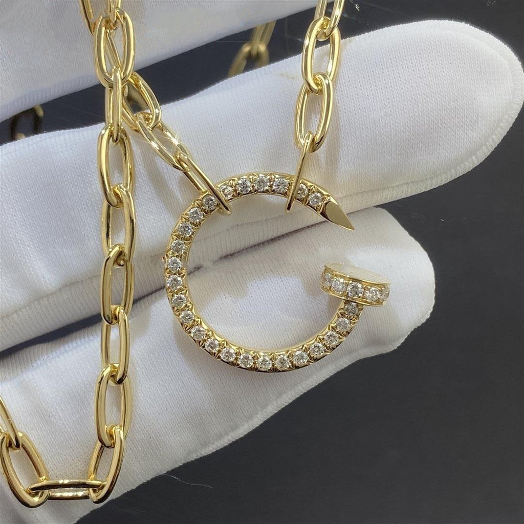 CARTIER JUSTE NECKLACE DIAMONDS
