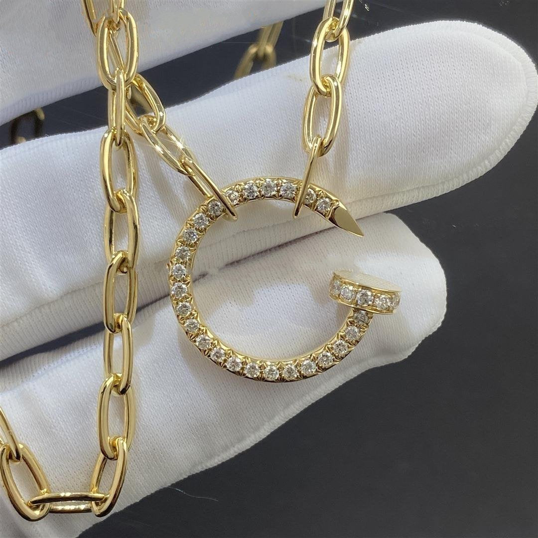 CARTIER JUSTE NECKLACE DIAMONDS