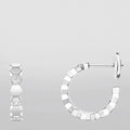 CHAUMET Hollow Design Four-Leaf Clover Flower Shape Earrings