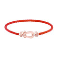 FRED FORCE 10 HALF DIAMOND PINK GOLD RED CORDERI LARGE AND MEDIUM MODEL