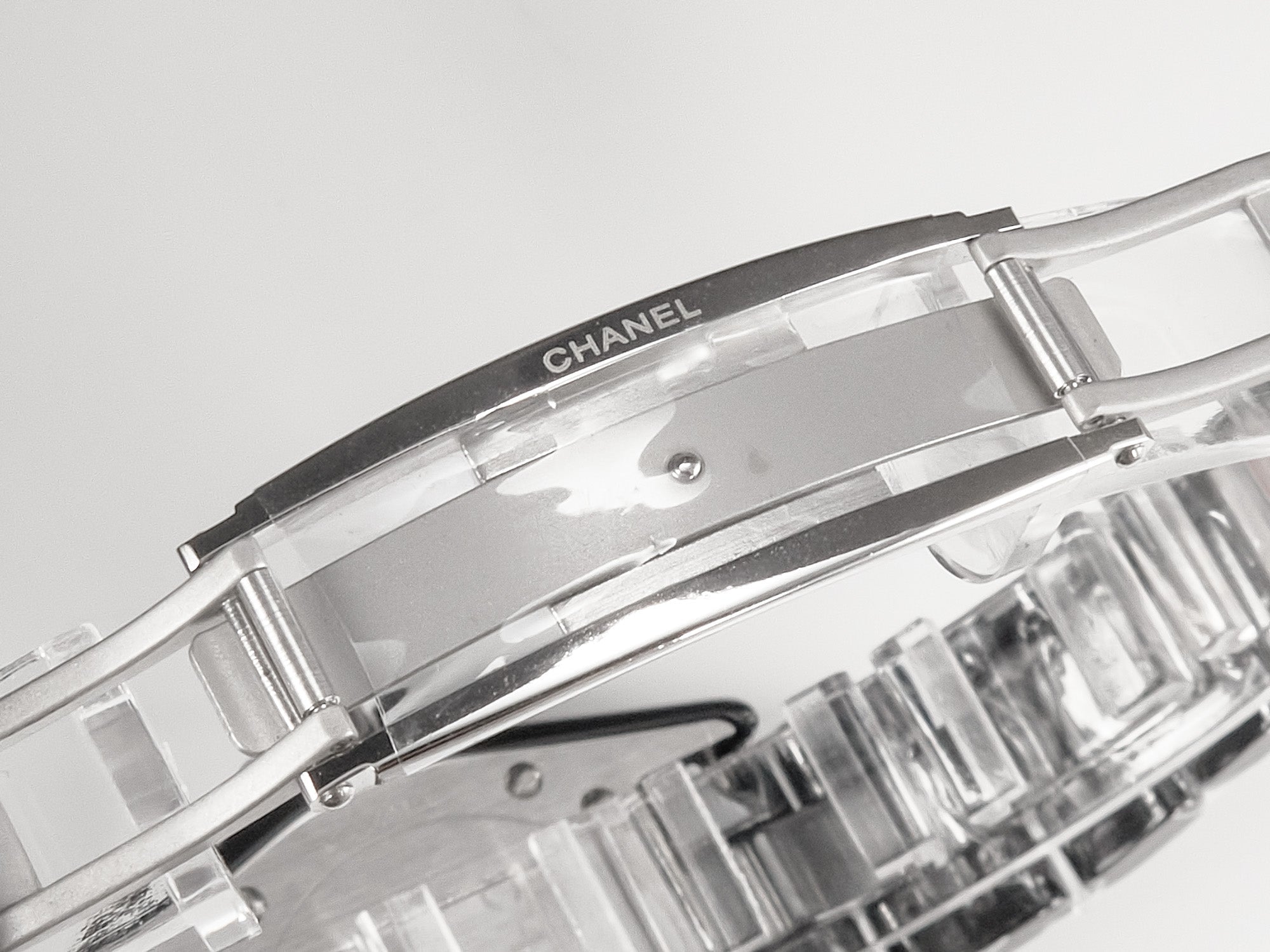 CHANEL J12 Date Quartz Black Ceramic Diamond Numerals Black Dial