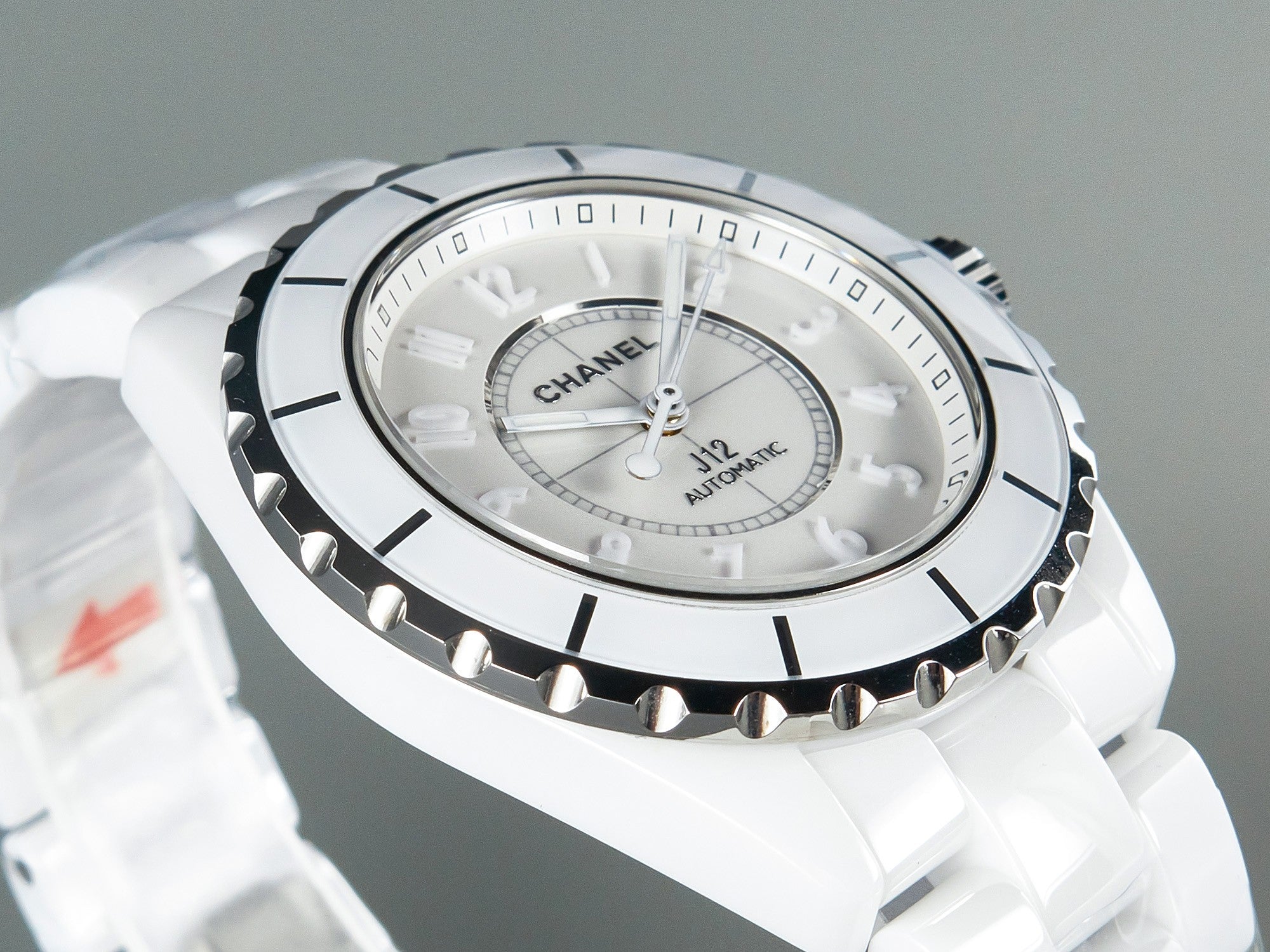 CHANEL J12 Automatic White Ceramic White Numerals White Dial