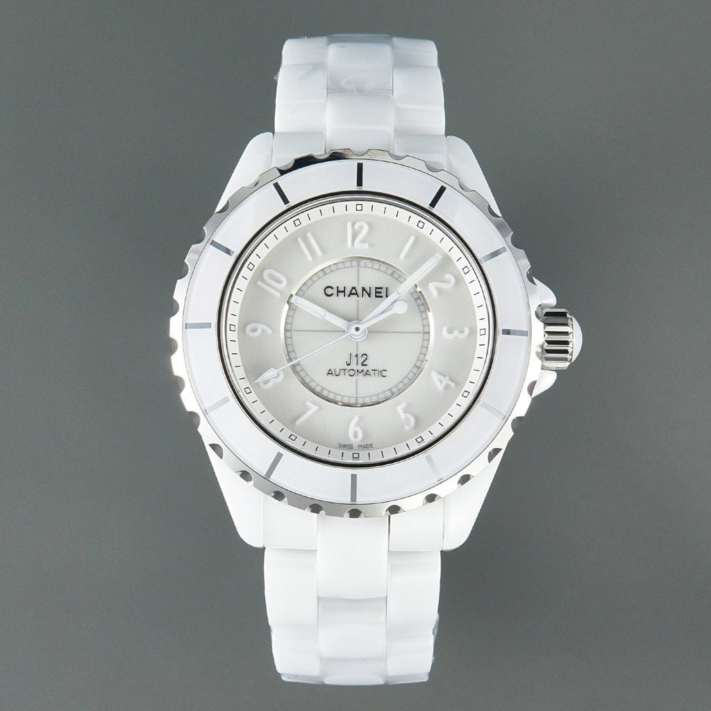 CHANEL J12 Automatic White Ceramic White Numerals White Dial