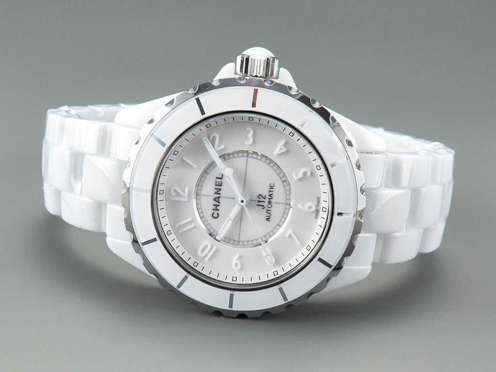 CHANEL J12 Automatic White Ceramic White Numerals White Dial