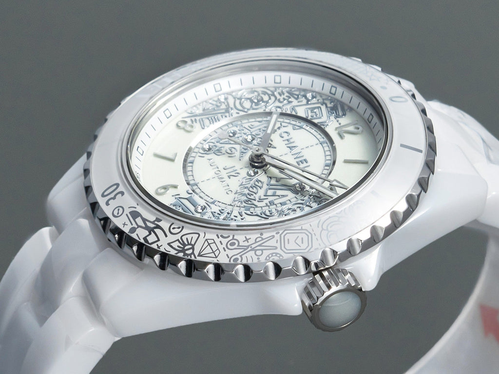 CHANEL J12 38mm Automatic 20Th Anniversary White Ceramic