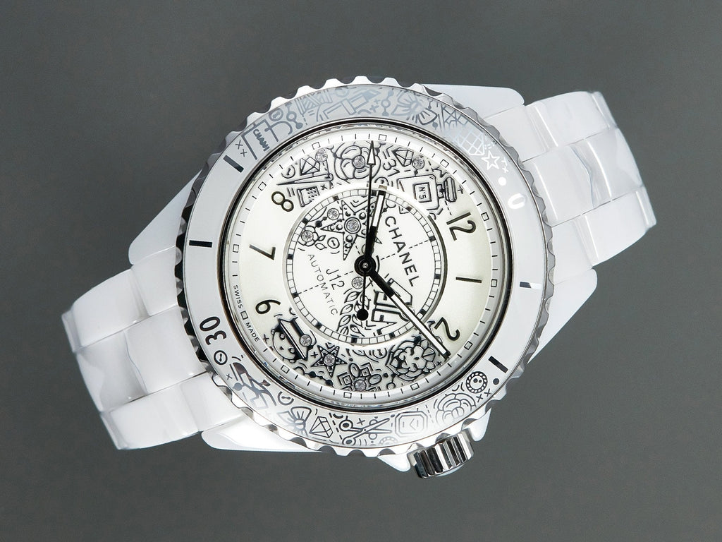 CHANEL J12 38mm Automatic 20Th Anniversary White Ceramic