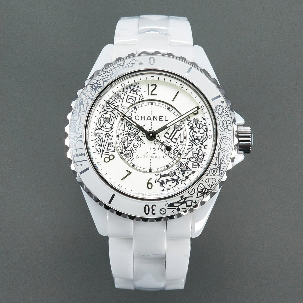 CHANEL J12 38mm Automatic 20Th Anniversary White Ceramic
