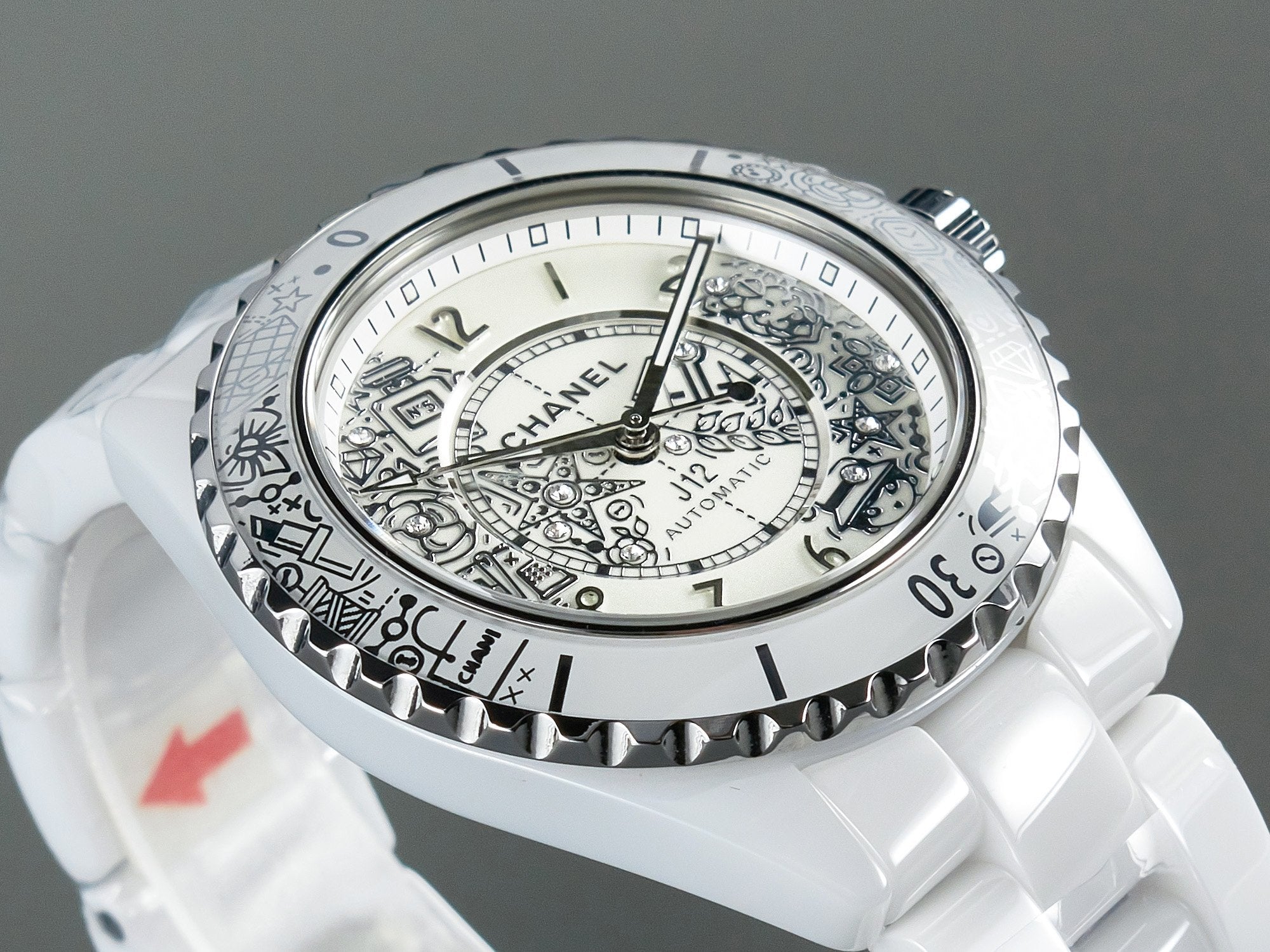 CHANEL J12 38mm Automatic 20Th Anniversary White Ceramic