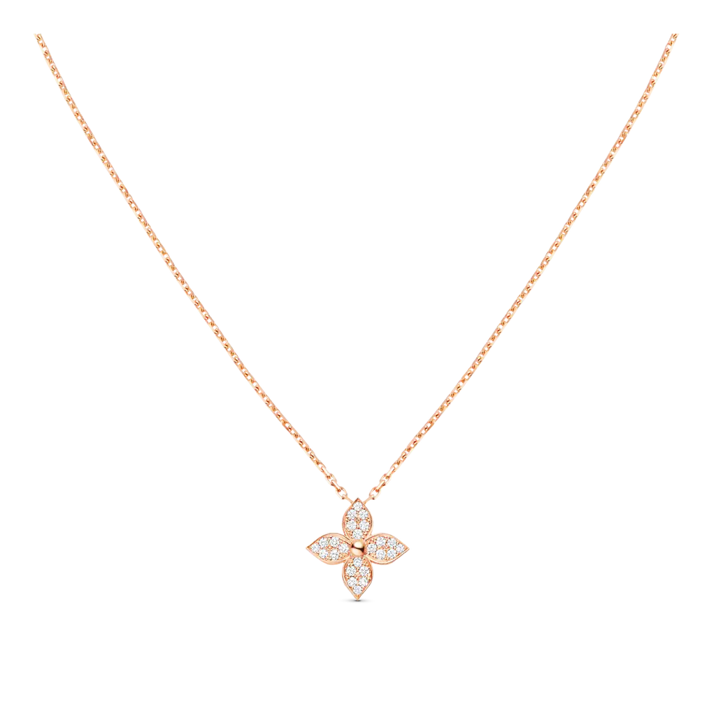 LOUIS VUITTON STAR DIAMOND NECKALCE