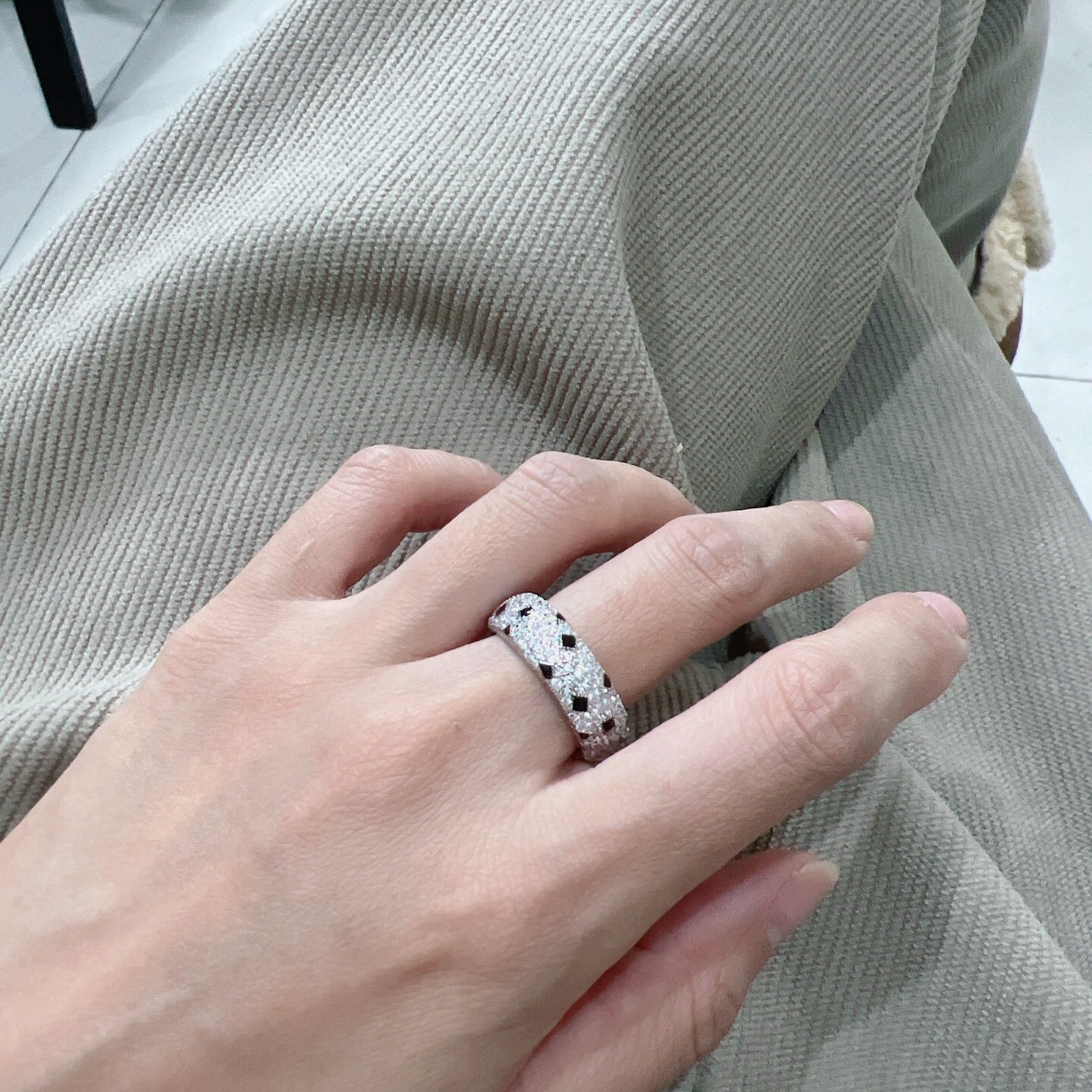 CARTIER PANTHERE RING FULL DIAMOND