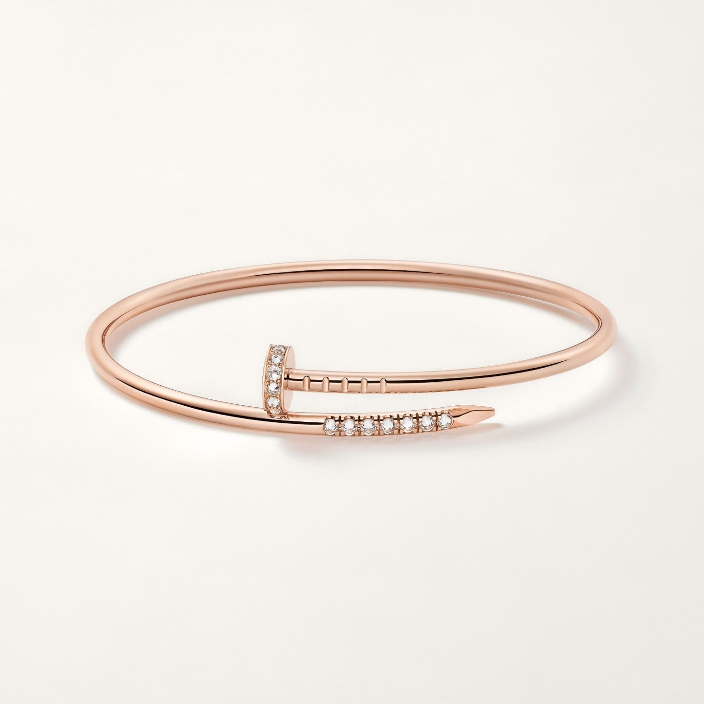 CARTIER JUSTE BRACELET 2.5MM DIAMONDS NEW