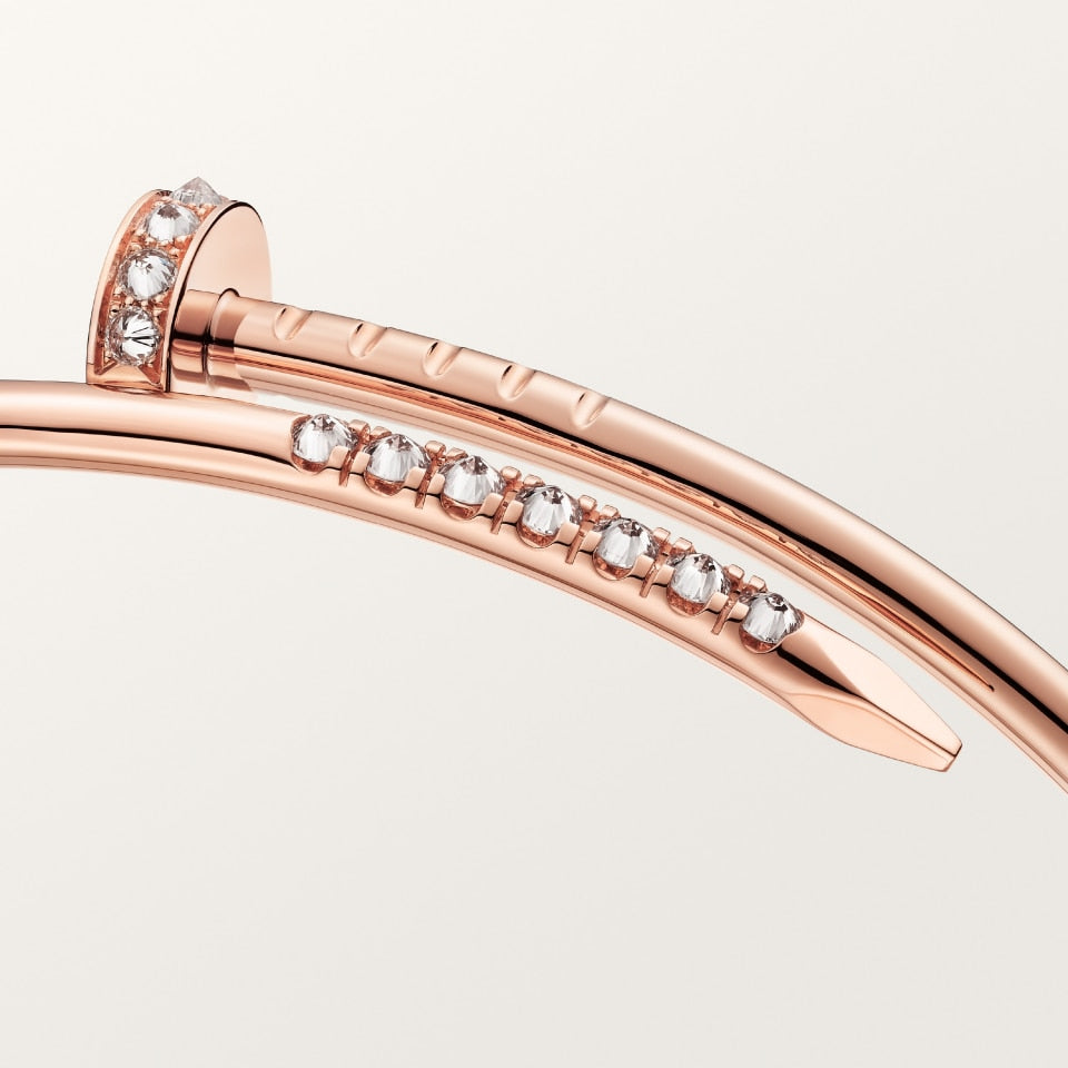 CARTIER JUSTE BRACELET 2.5MM DIAMONDS NEW