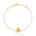 VCA FRIVOLE GOLD FLOWER BRACELET