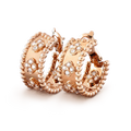VCA PERLEE DIAMOND EARRINGS