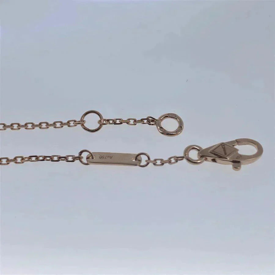 VCA CLOVER WHITE MOP SINGLE FLOWER BRACELET