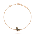 VCA BUTTERFLY ONYX BUTTERFLY BRACELET
