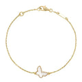 VCA BUTTERFLY DARK MOP BUTTERFLY BRACELET