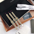 CHANEL PREMIERE ROCK SILVER CASE BEIGE LEATHER