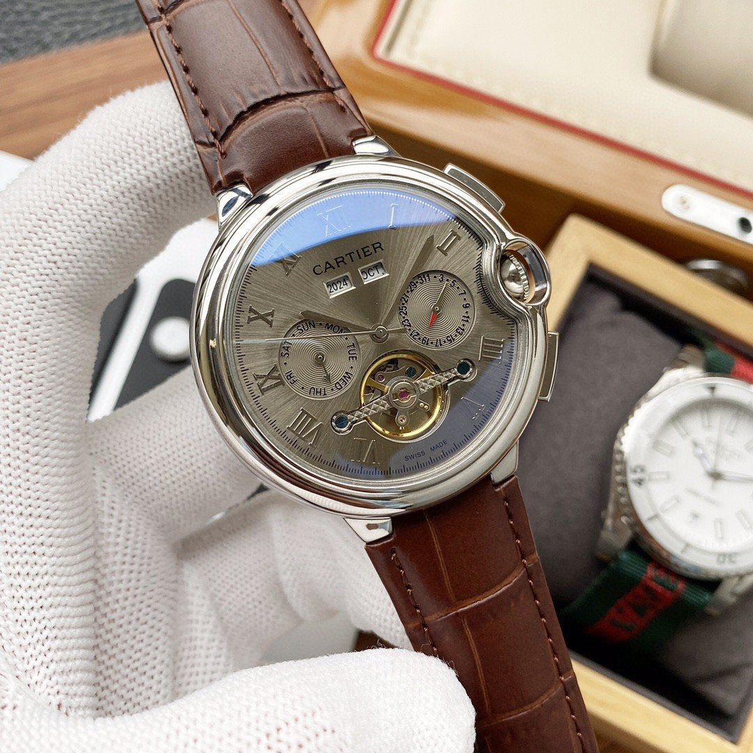 CARTIER BALLON BLEU 45 ANNUAL CALENDAR