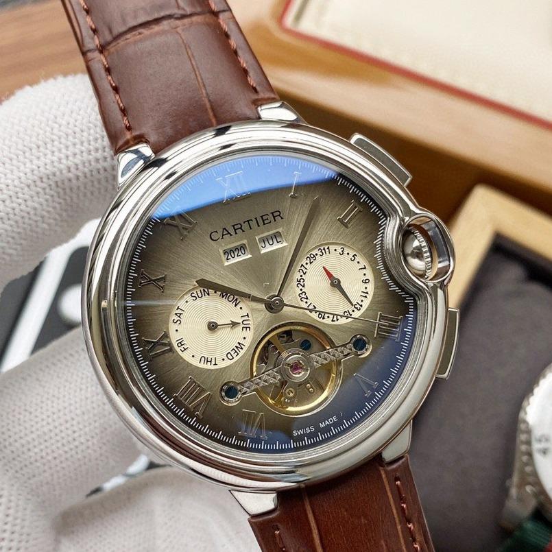 CARTIER BALLON BLEU 45 ANNUAL CALENDAR