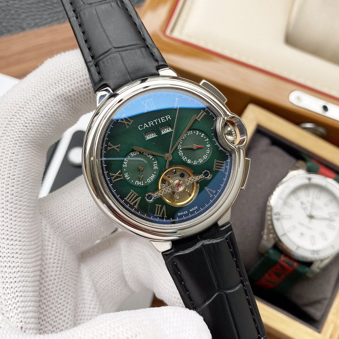 CARTIER BALLON BLEU 45 ANNUAL CALENDAR